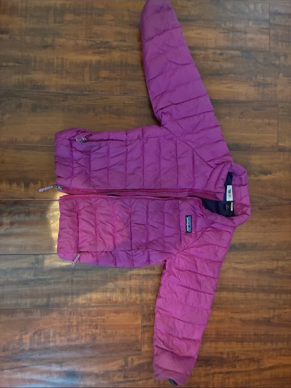 Patagonia Kids' Puffer Jacket in Magenta